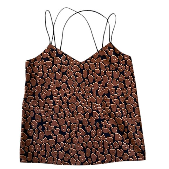 Scotch & Soda maison scotch jersey leopard camisole tank - Picture 2 of 5